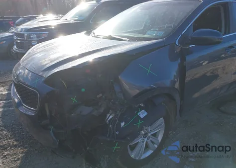 2018 Kia Sportage Lx из США, поврежденный, VIN KNDPMCAC0J7305066